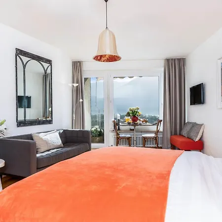 公寓 Double Classic-10 By Interhome 阿斯科纳